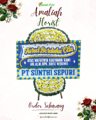 Papan Bunga Duka di Sungaisibam