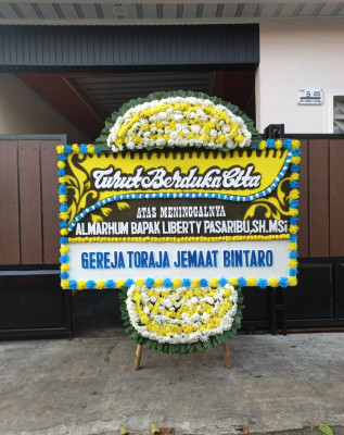 Papan Bunga Duka di Sungaisibam