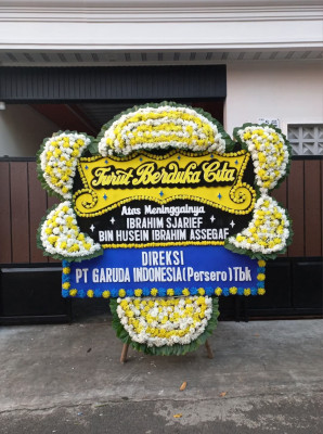 Papan Bunga Duka di Sungaisibam