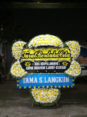 Papan Bunga Duka di Sungaisibam